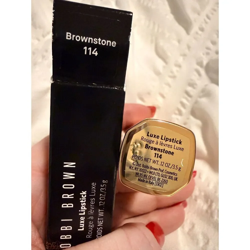NIB Bobbi Brown Luxe Lipstick in 114 Brownstone